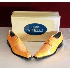Rare Vintage Hugo Vitelli TM Size Nine & Half Mango Style Number / Name Yl438MNG
